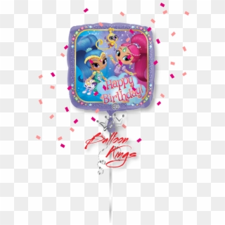 Shimmer And Shine Square - Shimmer Shine Happy Birthday Clipart