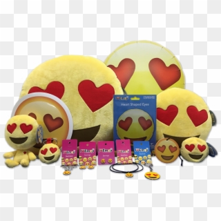 Emoji Yellow Heart Eyes Bundle Clipart