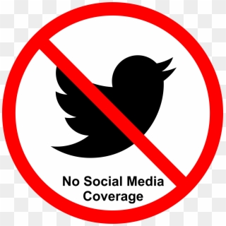 Social Media Not Allowed - Transparent Social Media No Clipart