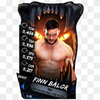 Finnbalor S4 16 Beast - Wwe Supercard Beast Cards Clipart