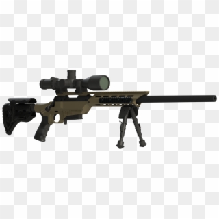 Animated Sniper - Sniper Rifle Transparent Background Clipart