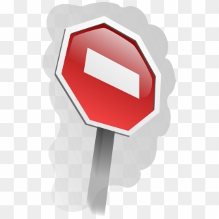 Png Format Images - Cartoon Stop Sign Clipart