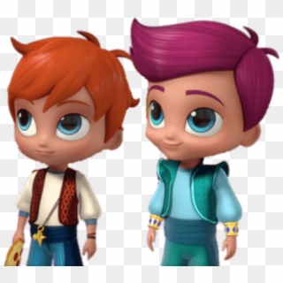 Free Png Download Shimmer And Shine Zac And Kaz Clipart - Cartoon Transparent Png