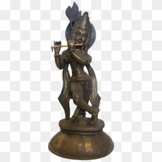 Large Old Krishna - Statue Clipart