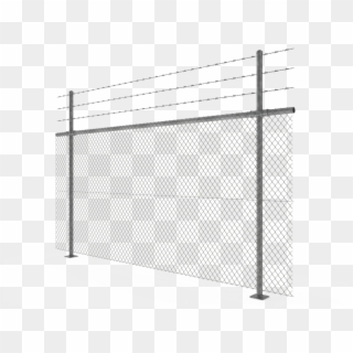 Chainlink Mesh Fence Clipart