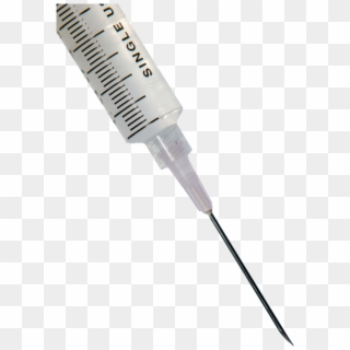 Vector Syringe Injection Needle - Needle Transparent Clipart
