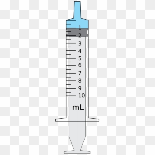 Open - 10 Ml Syringe Drawing Clipart