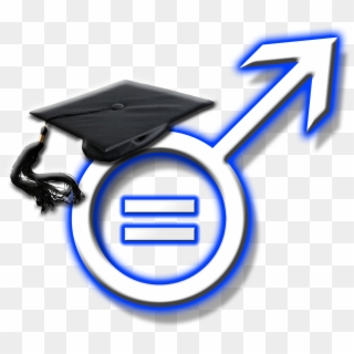 Male Graduation Symbol With Hat And Equal New Bigger Clipart
