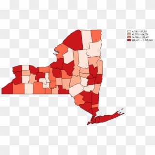 Prevalence Of People With Disabilities For New York - New York State Orange Clipart