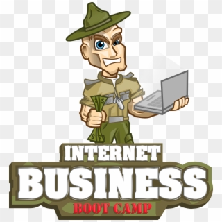 Internet Business Boot Camp Get Your Online Presence - Cartoon Clipart