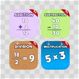 Math Learning Apps For Kids - Paper Product Clipart