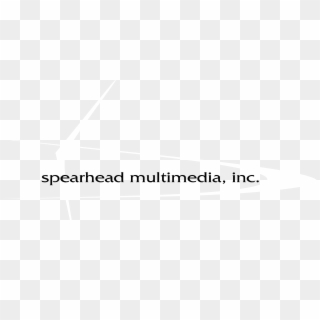 Spearhead Multimedia Logo Black And White - Png Text For Combine Editing Clipart