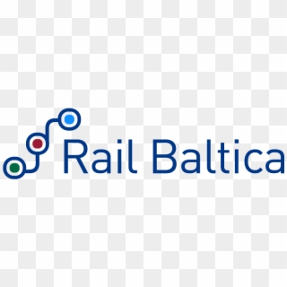 Rail Baltica Logo In White - Rail Baltica Clipart