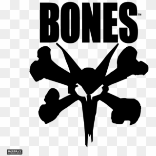 Bone Wheels Logo By Ms - Bones Skateboard Logo Clipart