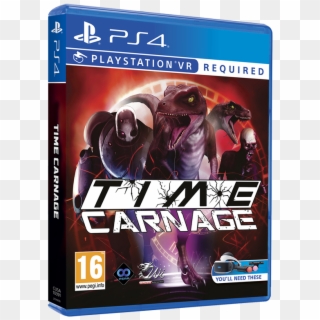 Play As A Trophy Hunter As You Traverse Through Time - Time Carnage Ps4 Clipart