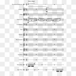 Sleepy Hollow Sheet Music Composed By Brian Tyler 2 - Sleepy Hollow Danny Elfman Sheet Music Clipart