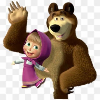 #dibujos Animados - Masha And The Bear Png Clipart