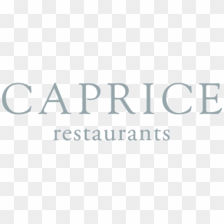Caprice Restaurants Logo - Calligraphy Clipart