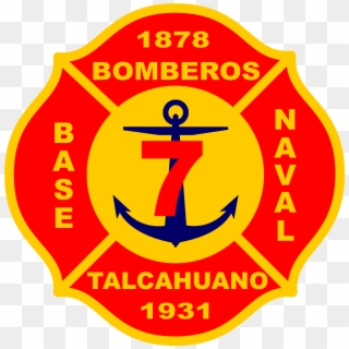 Bomberos Base Naval Talcahuano - Emblem Clipart