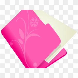 Folder Icons Pink Clipart