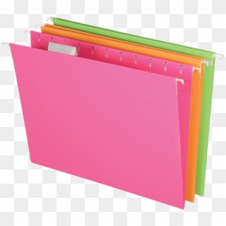 Pendaflex Glow Hanging Folders Letter Assorted Neon - Construction Paper Clipart