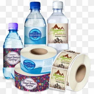 Stickers And Labels Are Used In Everyday Products, - Bottle Label Rolls Clipart