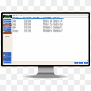 Contracts Custom Report Monitor - Computer Monitor Clipart