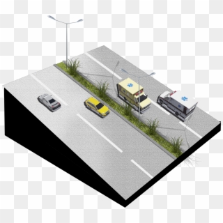 Iso Ambulancia - Highway Clipart