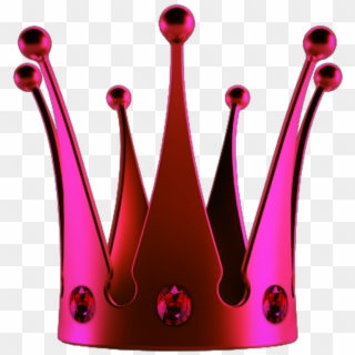 #crown #corona #pink #rosado #rosada #ruby #rubi #queen - Prince Clipart