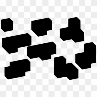 Download Png - 3d Tetris Blocks Clipart