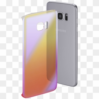 "mirror" Cover For Samsung Galaxy S7 Edge, Yellow/pink - Samsung Galaxy Clipart