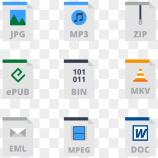 Files Types - Office Filetypes Icons Clipart
