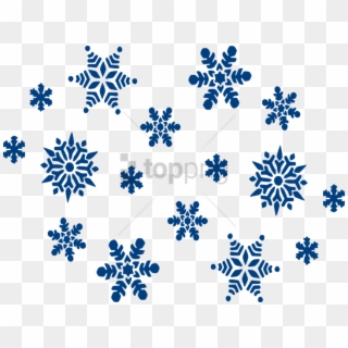 Free Png Copos De Navidad Png Image With Transparent - Blue Snowflakes Clipart