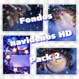 Excelentes Fondos Navideños Hd - Christmas Ornament Clipart