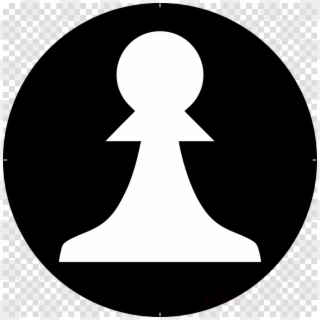 Chess Pawn Symbol Clipart Chess Piece Pawn , Png Download - Chess Piece Icon White Transparent Png