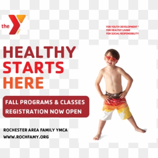 Healthy Starts Here - Flyer Clipart