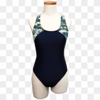 Women's Sporty Racing Swimsuit - Maillot Clipart