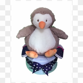 Diaper Cake 1 Tier - Penguin Clipart