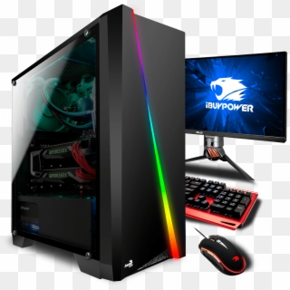 88 Customer Reviews - Ibuypower Slate 2 Tempered Glass Rgb Gaming Case Clipart
