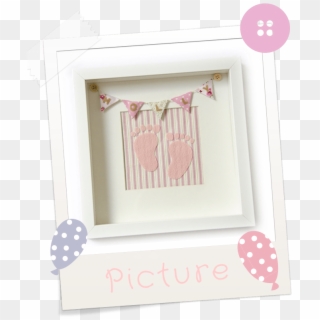 Image Of Personalised Baby Bunting Frame - Picture Frame Clipart