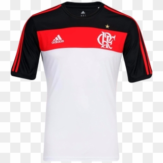 Camisa Oficial Flamengo Branca Adidas - Flamengo Clipart