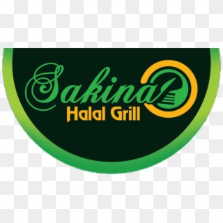 Sakina Halal Grill - Label Clipart