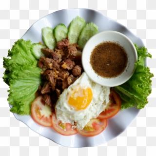 Cambodian Muslim Restaurant Halal Food - Fried Egg Clipart