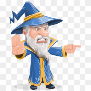 Attention Please - Animated Wizard Clipart