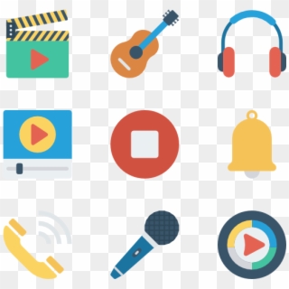 Music, Audio And Video Clipart