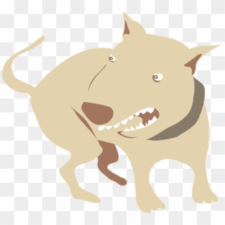 ¿por Qué Mi Perro Muerde La Escalera De La Agresión - Aggressive Dog Cartoon Png Clipart