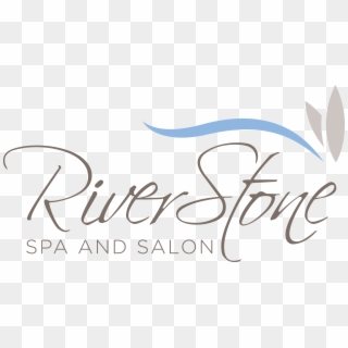 Riverstone Spa & Salon Logo - Calligraphy Clipart