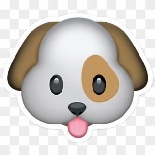 Perrito Sticker - Emoji Perro Png Clipart