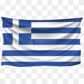 Free Png Download Greece Wrinkled Flag Clipart Png - Transparent Greece Flag Png