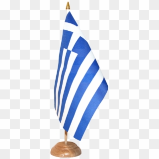 Greece Table Flag - Flag Clipart
